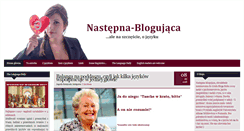 Desktop Screenshot of nastepna-blogujaca.pl